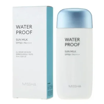 MISSHA -ALL AROUND SAFE BLOCK WATERPROOF SUN MILK SPF50+ PA++++