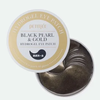 PETITFEE - Black Pearl & Gold Eye Patch (60 unids)