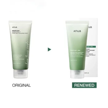 Anua -Heartleaf Quercetinol Pore Deep Cleansing Foam ( sin caja o caja rota)
