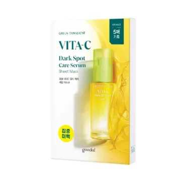 Goodal- Green Tangerine Vita C Dark Spot Care Serum Sheet Mask