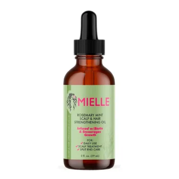 MIELLE - Aceite para fortalecer el cuero cabelludo y el cabello, Romero y menta