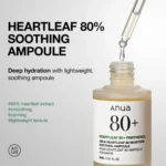 Anua Heartleaf 80% Soothing Ampoule