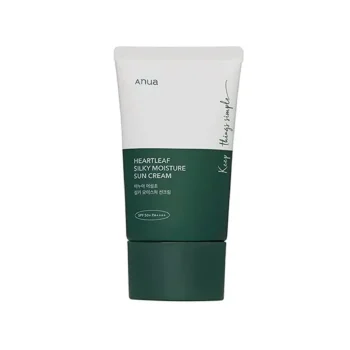 ANUA - Heartleaf Silky Moisture Sun Cream SPF50+ PA++++ 