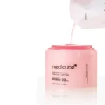 medicube pdrn pink collagen toning gel toner pad