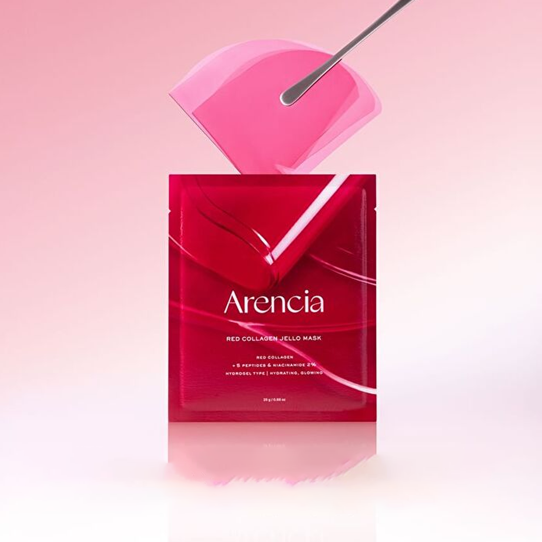 Arencia Red Collagen Jello Mask 1