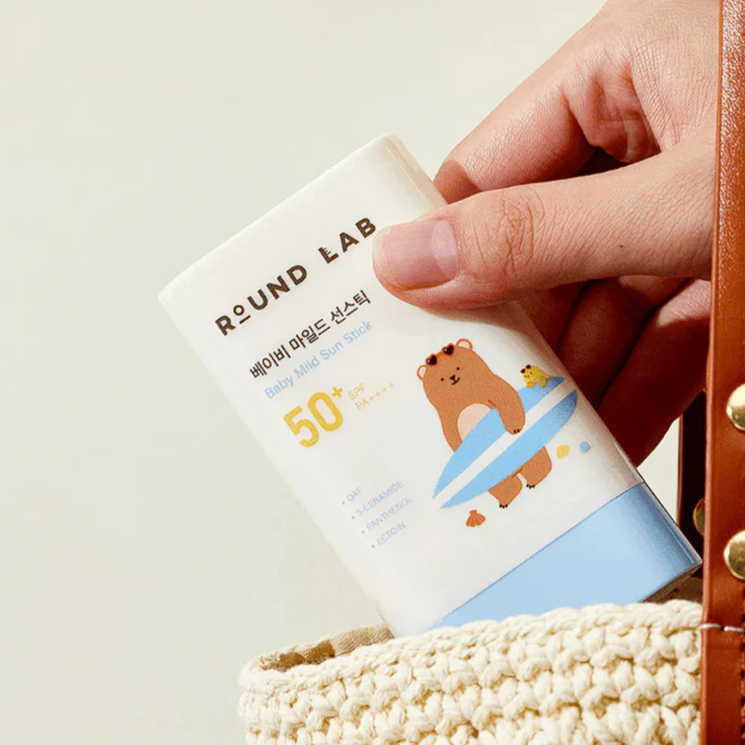 round lab baby mild sun stick 1