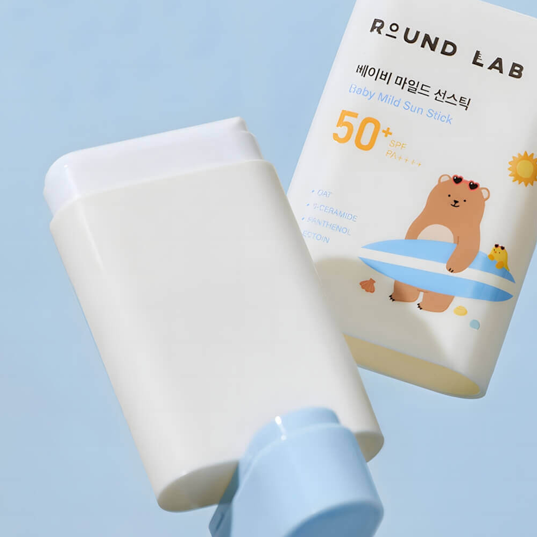 round lab baby mild sun stick 2