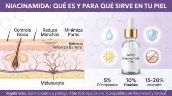 infgorafia sobre los benecifios de la niacinamida