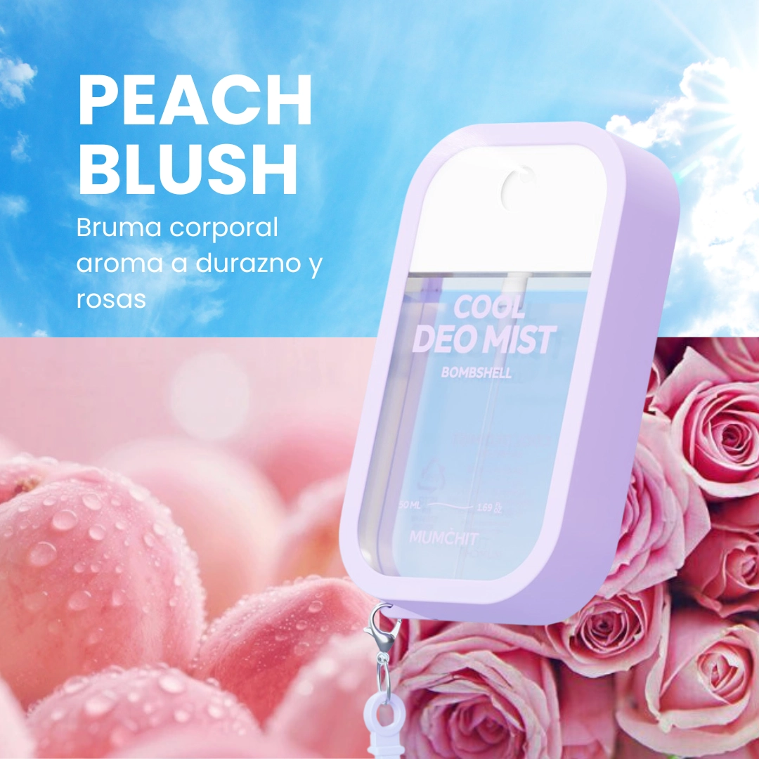 MUMCHIT-Cool Deo Mist #Peach Blush
