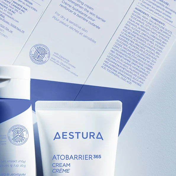 INCI Crema AESTURA – Ato Barrier 365 Cream para Barrera de la piel comprometida
• Piel seca o muy seca
• Piel con tendencia al eccema
• Piel sensible
• Piel con picazón
• Piel áspera y descamada
• Piel irritada