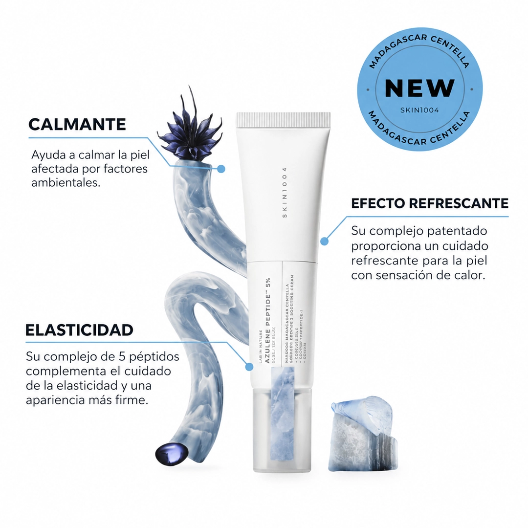 SKIN1004 Lab in Nature Madagascar Centella Azulene Peptide 5% Soothing Cream 1