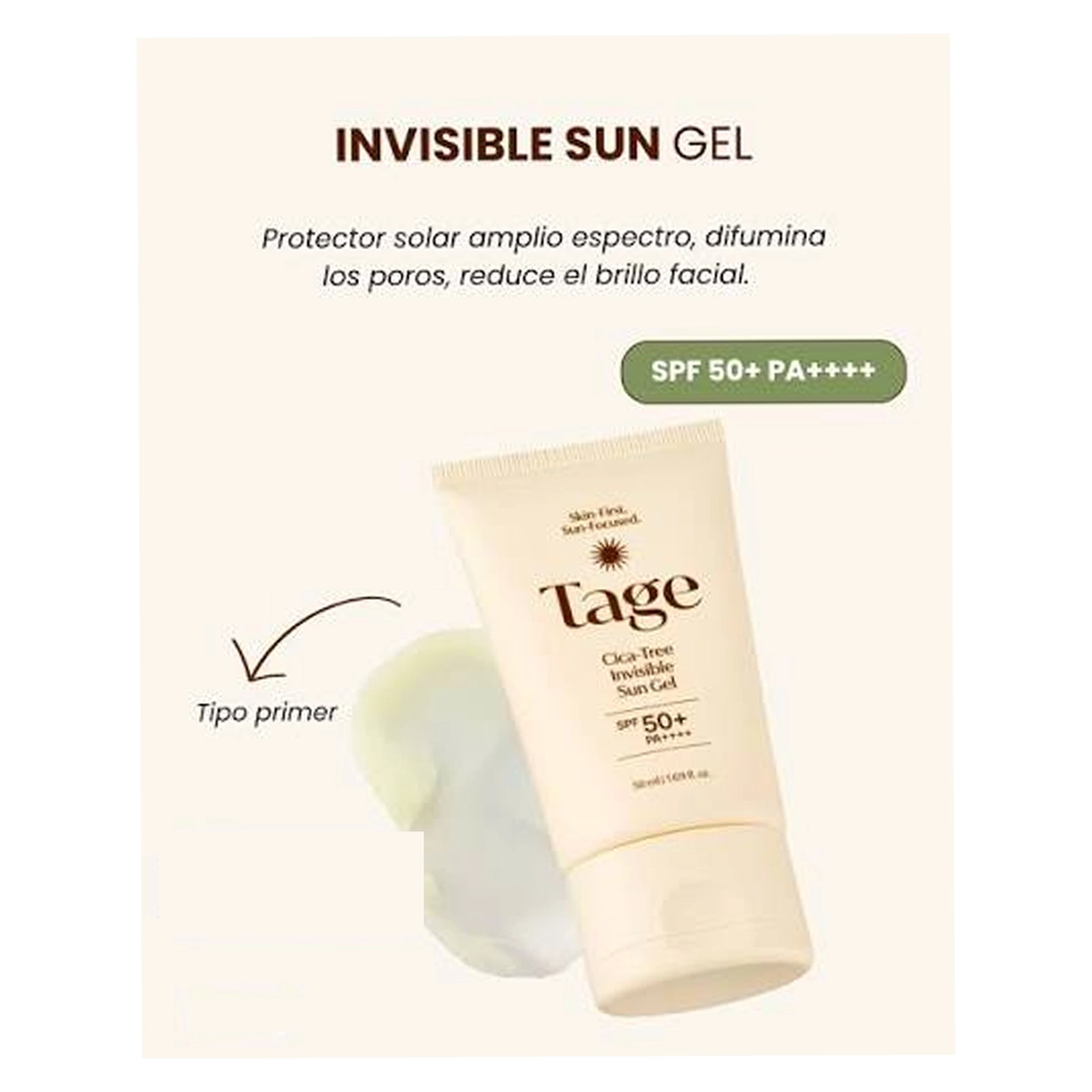 Tage Cica-Tree Invisible Sun Gel SPF 2