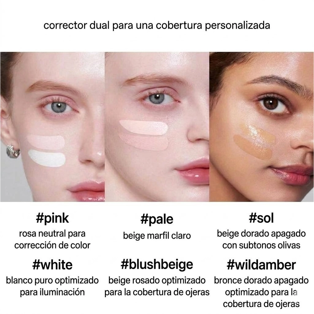 glow Not Dry Concealer tonos tres